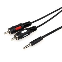 Кабель мультимедійний 3.5mm M to 2xRCA M 5.0m Atcom (10709)