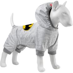 Комбінезон для тварин Collar WAUDOG Clothes "Бетмен лого" софтшелл M47 B 64-70 см, С 44-50 см (310-2001)