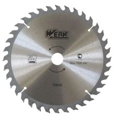 Диск пильний Werk по дереву - 185х20 40 зуб. (36105)