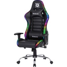 Крісло ігрове Defender Ultimate RGB Black (64355)