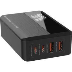 Зарядний пристрій ColorWay Power Delivery GaN (2USB-A + 2USB TYPE-C) (100W) black (CW-CHS041PD-BK)