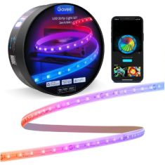 Світлодіодна стрічка Govee H100E LED Compatible extension of H61E1, 1.0m, RGBIC , WI-FI/Bluetooth, white (H100E0D1)