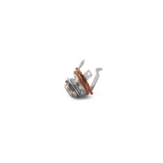 Вихідний роз'єм для гітари Paxphil 1/4 Output Jack (Chrome) (JC10/2P)