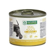 Консерви для собак Nature's Protection Adult small breed Veal&Duck 200 г (KIK45095)
