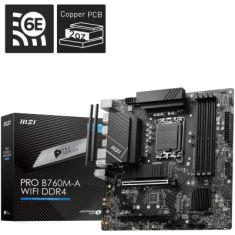 Материнська плата MSI PRO B760M-A WIFI DDR4
