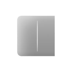 Накладна панель Ajax SideButton б/2-gang димний