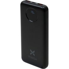 Батарея універсальна Vinga 10000 mAh 22.5W Display Black (VPBB1022)