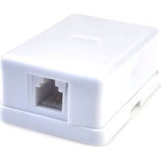 Телефонна розетка Eserver 1xRJ12 (WT-6009)