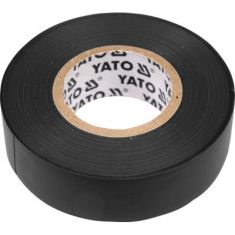 Ізоляційна стрічка Yato YT-8165 19мм х 20м чорна (YT-8165)