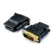 Перехідник HDMI F to DVI M 24pin Atcom (11208)