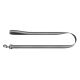 Повідець для собак WAUDOG Waterproof світловідбивний M Ш 20 мм Д 122 см сірий (260411)
