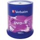 Диск DVD Verbatim 4.7Gb 16X CakeBox 100шт (43551)
