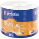 Диск DVD Verbatim 4.7Gb 16X Wrap-box 50шт MATT SILVER (43788)
