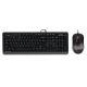 Комплект A4Tech F1010 Grey (4711421943239)