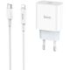 Зарядний пристрій HOCO C76A Plus Speed Source USB-C PD20W + cable USB-C to Lightning White (6931474746924)