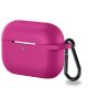 Чохол для навушників BeCover Silicon для Apple AirPods Pro Rose Red (704489)