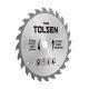 Диск пильний Tolsen пильний з ТВС напайками по дереву 235х40Т*30мм (76450)