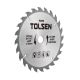 Диск пильний Tolsen пильний з ТВС напайками по дереву 254х60Т*30мм (76461)