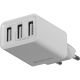 Зарядний пристрій Defender UPA-31 white, 3xUSB, 5V / 3.1A (83587)