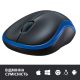 Мишка Logitech M185 blue (910-002239)