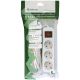 Мережевий подовжувач Defender S350 5.0 m 3 роз switch white (99235)