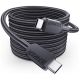 Дата кабель USB-C to USB-C 0.9m 240W nylon 310 black Anker (A81D5H11)