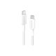 Дата кабель USB-C to USB-C 1.8m 322 White Anker (A81F6H21)