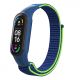 Ремінець до фітнес браслета Armorstandart нейлоновий для Xiaomi Mi Band 7/6/5/4 Blue/Green (ARM67844)