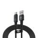 Дата кабель USB 2.0 AM to USB-C 1.2m 66W black Armorstandart (ARM75867)