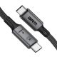 Дата кабель USB-C to USB-C 1.0m USB4 40Gbps 240W 8K60Hz black Armorstandart (ARM81921)