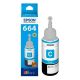 Контейнер з чорнилом Epson 664 cyan (70мл) L100/L200 (C13T66424A)