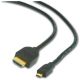 Кабель мультимедійний HDMI M to HDMI micro M 3.0m Cablexpert (CC-HDMID-10)