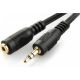 Кабель мультимедійний 3.5mm M to 3.5mm F 5.0m Cablexpert (CCA-421S-5M)