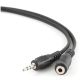 Кабель мультимедійний 3.5mm M to 3.5mm F 1.5m Cablexpert (CCA-423)
