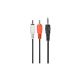 Кабель мультимедійний 3.5mm M to 2xRCA M 5.0m Cablexpert (CCA-458-5M)