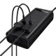 Автомобільний інвертор 12V/220V 500W Super Si Power Inverter CN/EU Black Baseus (CGNB000101)