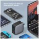 Зарядний пристрій ColorWay Power Delivery GaN (USB-A + 3USB TYPE-C) (100W) (CW-CHS047PD-BK)