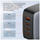 Зарядний пристрій ColorWay Power Delivery GaN (USB-A + 3USB TYPE-C) (100W) (CW-CHS047PD-BK)