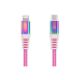 Дата кабель USB-C to Lightning 1.0m MFI Rainbow REAL-EL (EL123500054)