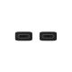 Дата кабель USB-C to USB-C black Samsung (EP-DA705BBRGRU)