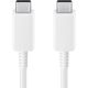 Дата кабель USB-C to USB-C 1.8m White 5A Samsung (EP-DX510JWRGRU)