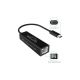 Адаптер USB-C to RJ45 Ethernet 1000Mbps Choetech (HUB-R01)