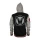 Кофта Jinx World of Warcraft Horde Varsity Hoodie Black/Cool Grey/Red L (JINX-10491 BLL)
