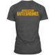 Футболка Jinx PUBG - Orange Logo Pocket Tee Charcoal Heather, L (JINX-8826 CHL)