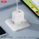 Зарядний пристрій XO L138 48W USB-C PD30W + USB-A QC18W White (L138_White)
