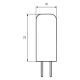 Лампочка Eurolamp G4 (LED-G4-0227(12))