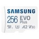Карта пам'яті Samsung microSDXC 256GB C10 UHS-I R130MB/s Evo Plus + SD (MB-MC256KA/EU)
