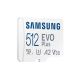 Карта пам'яті Samsung 512 GB microSDXC Class 10 UHS-I U3 V30 A2 EVO Plus+SD Adapte (MB-MC512SA/EU)