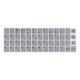 Наклейка на клавіатуру Brain silver (STBRNTRSILVER)