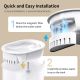 Універсальний посуд для тварин Uahpet Поїлка Glow Wireless Pet Fountain (UYSJ05QD)